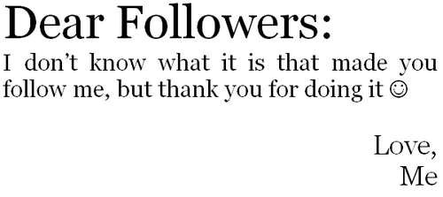 -Dear-Followers